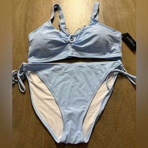 Ocean Blues Sea Blue Bikini Size CL NWT Light Blue Bikini Set